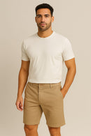 Bermuda Sport Fino Masculina - Caqui