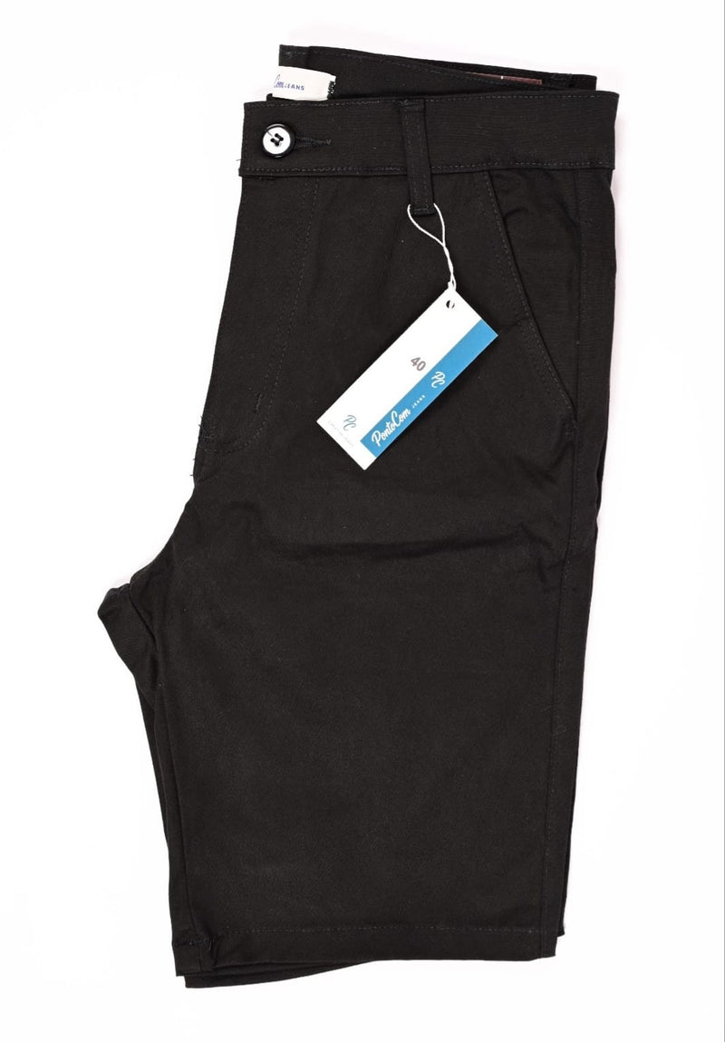 Bermuda Sport Fino Masculina - Preta