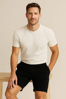 Bermuda Sport Fino Masculina - Preta