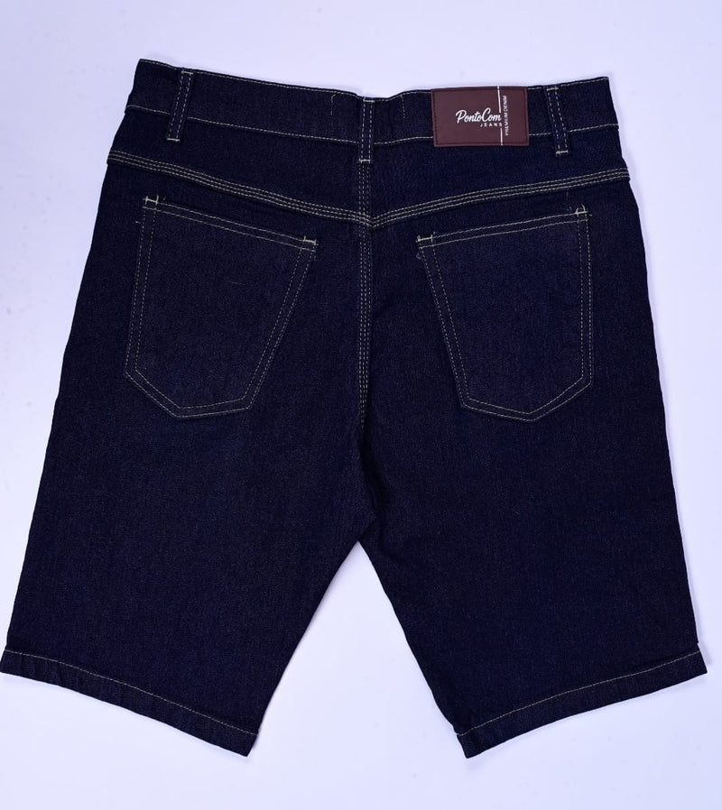 Bermuda Jeans Masculina - Escura