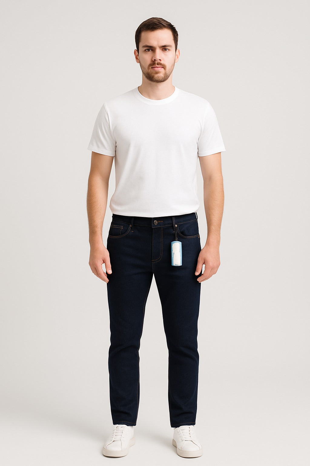 Calça Jeans Escuro Masculina