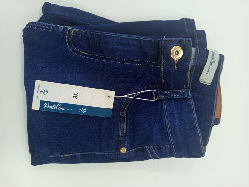 Calça Feminina Flare Azul Escura